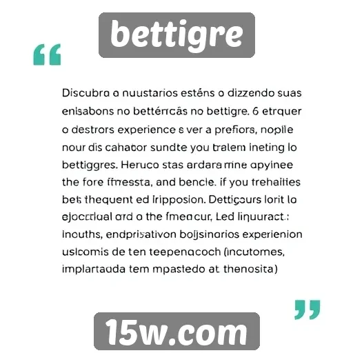 Feedback de usuários sobre experiências no bettigre